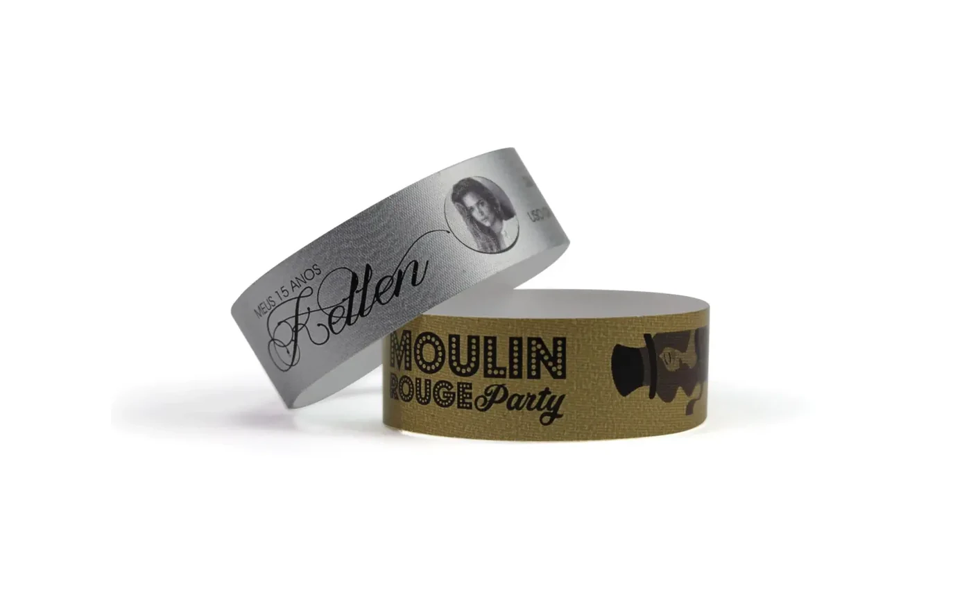 Modelo de pulseira para evento